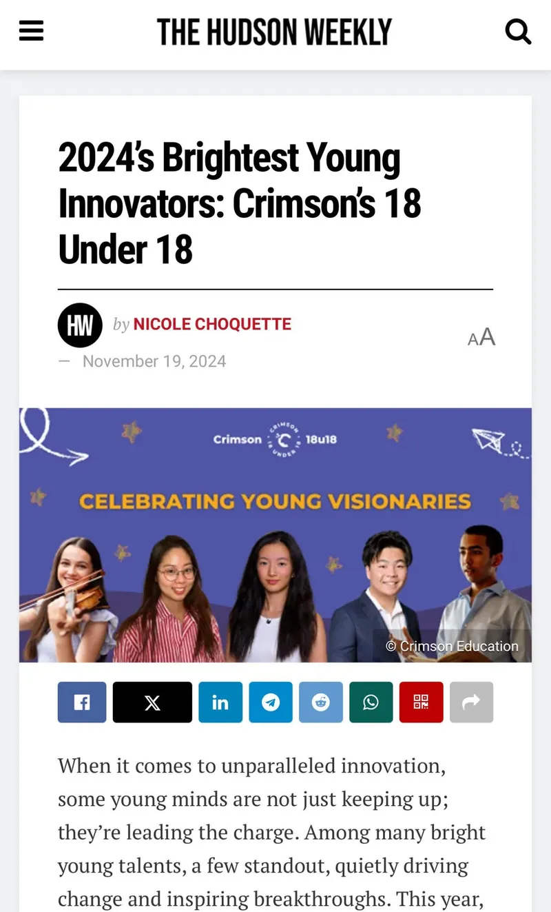 Brightest Young Innovators of 2024